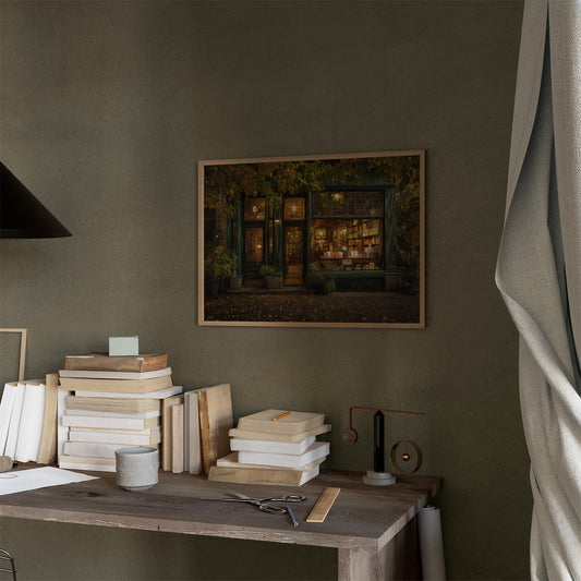 Bookshop Dreams Within Library Walls