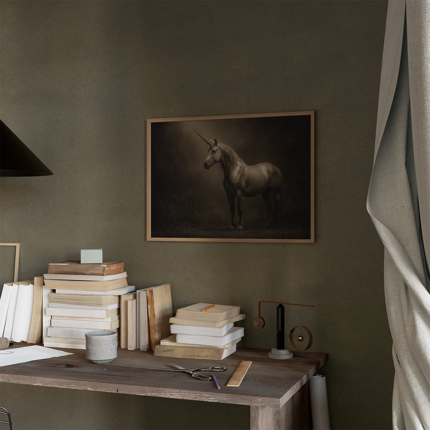 Ancient Myths Between Wooden Shelves