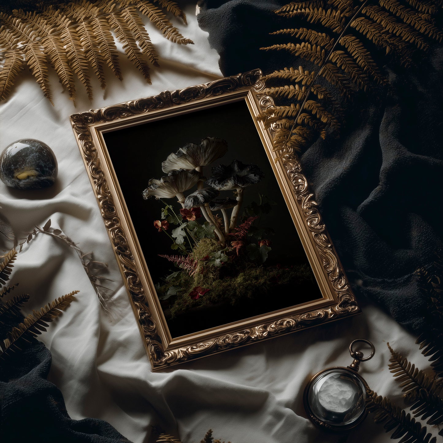Midnight Forest Blooms Untold