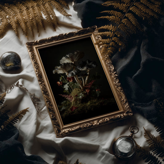 Midnight Forest Blooms Untold