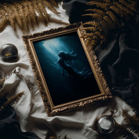 Beneath Rays In Azure Depths