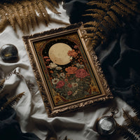 Moonlit Garden Sings Night Songs