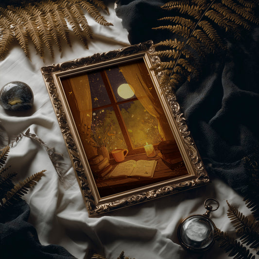 Moonlit Pages Await Midnight Tea