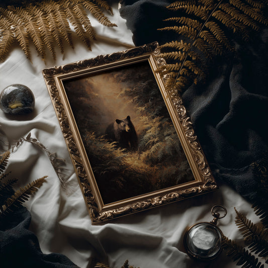 Forest Keeper Emerges At Dawn