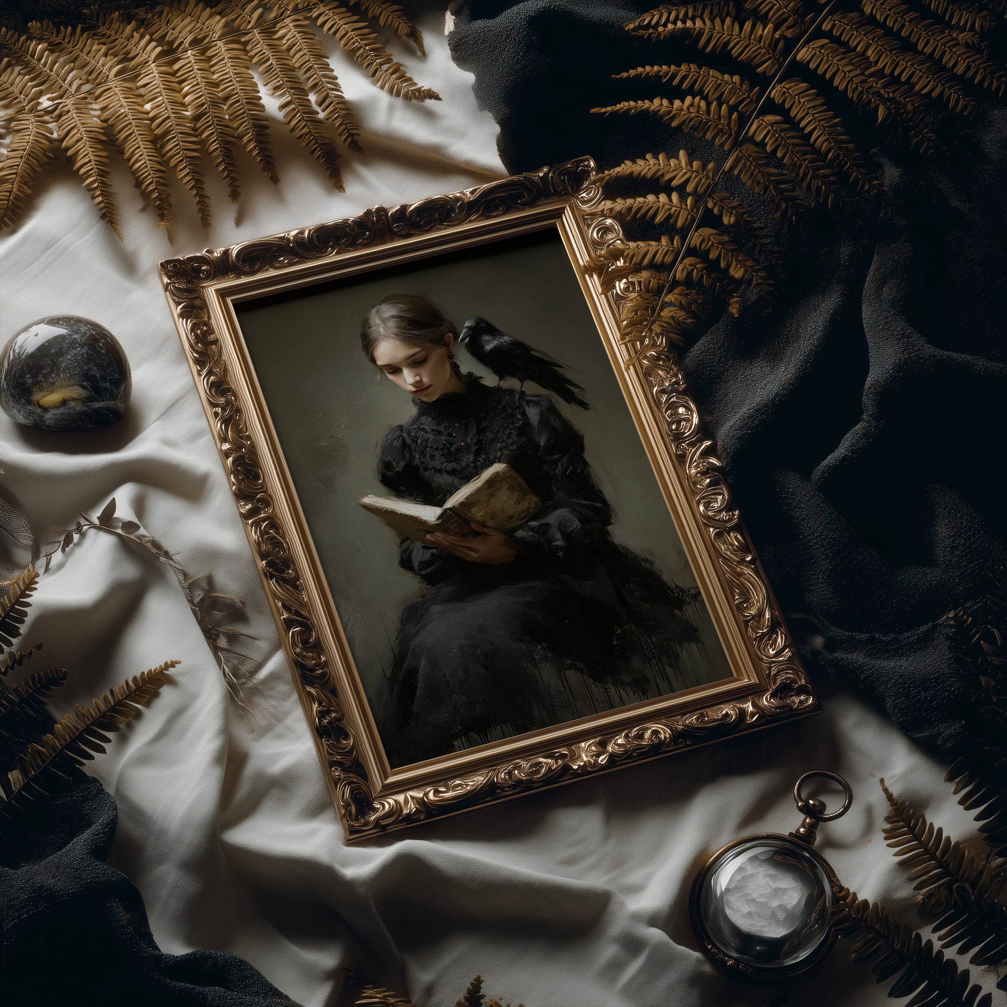 Raven's Companion Through Ancient Pages