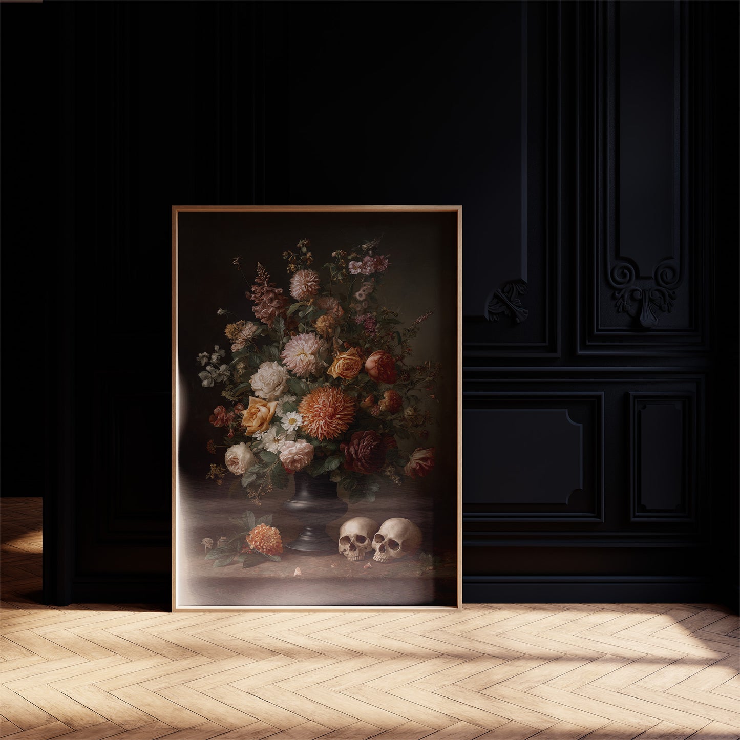 Blossoms Dance With Mortality's Song