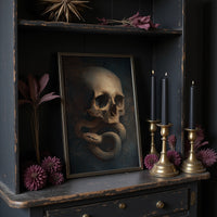 Serpent Coils Through Ancient Bone