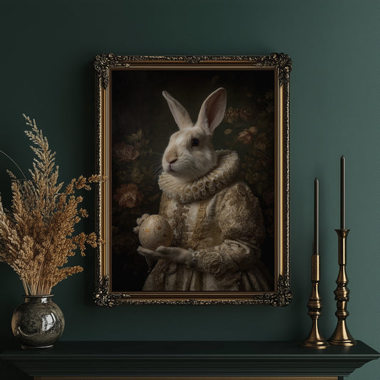 Noble Hare In Gilded Court