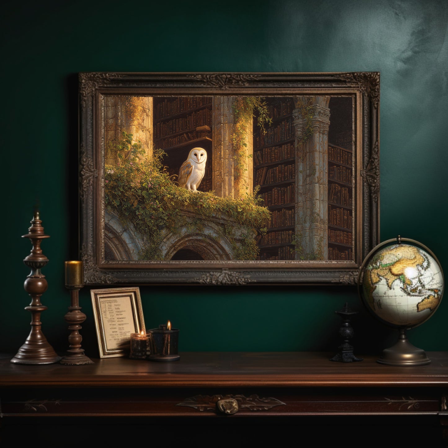 Keeper Of Ancient Library Secrets