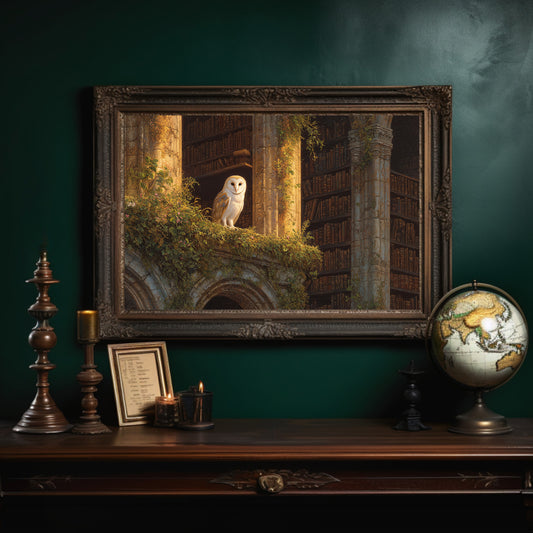 Keeper Of Ancient Library Secrets