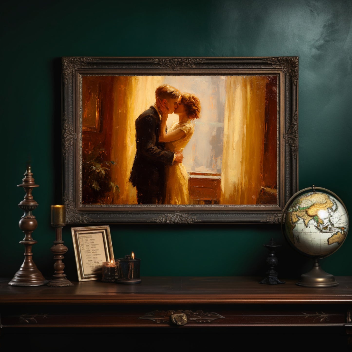 Golden Hour Promises Between Pages