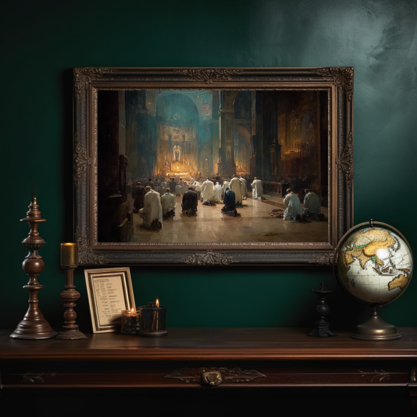 Sacred Light Among Ancient Pages