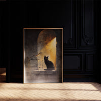 Ancient Light Finds Feline Guardian