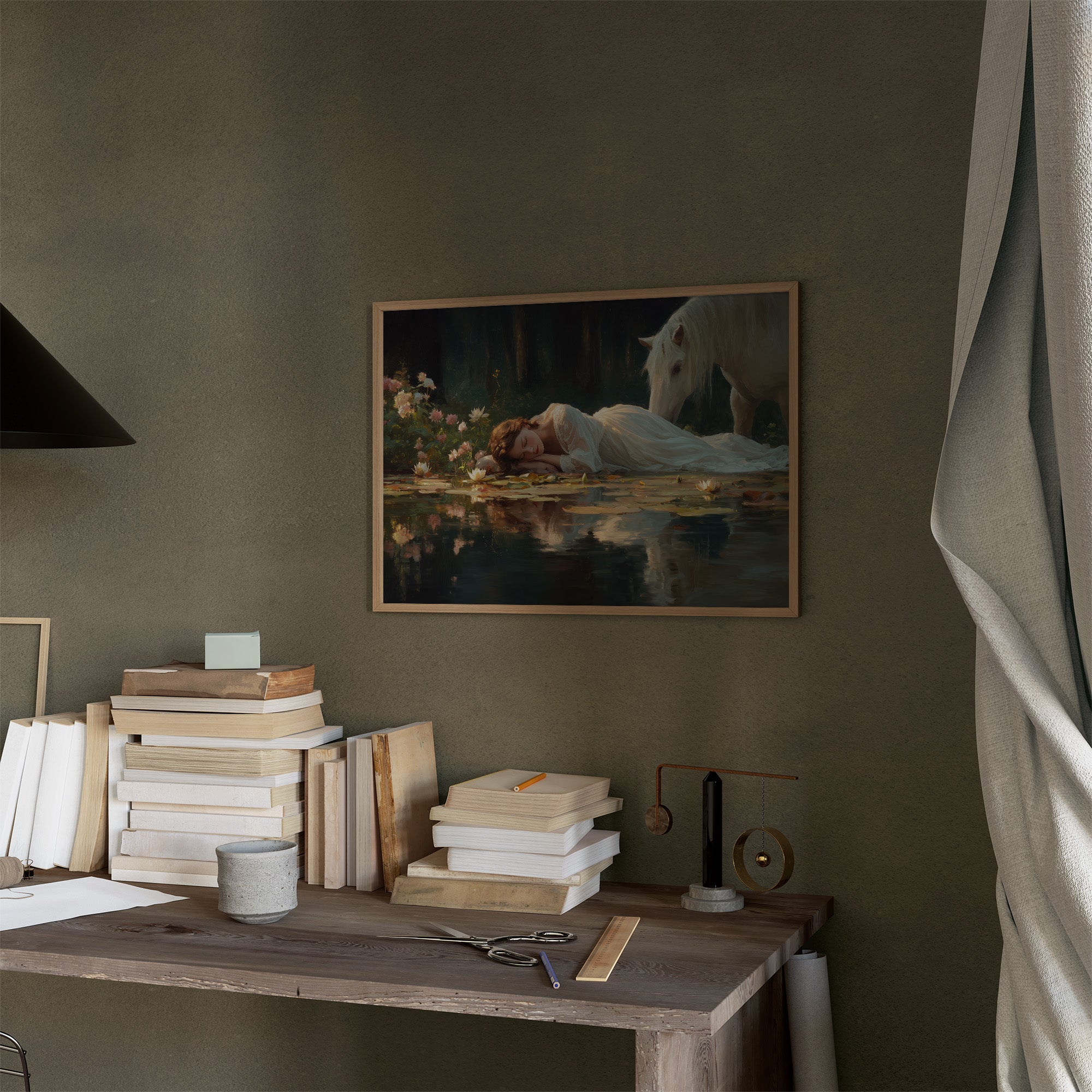 Lily Pond Dreams Between Pages