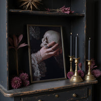 Lace Cuffs Hold Mortality Close