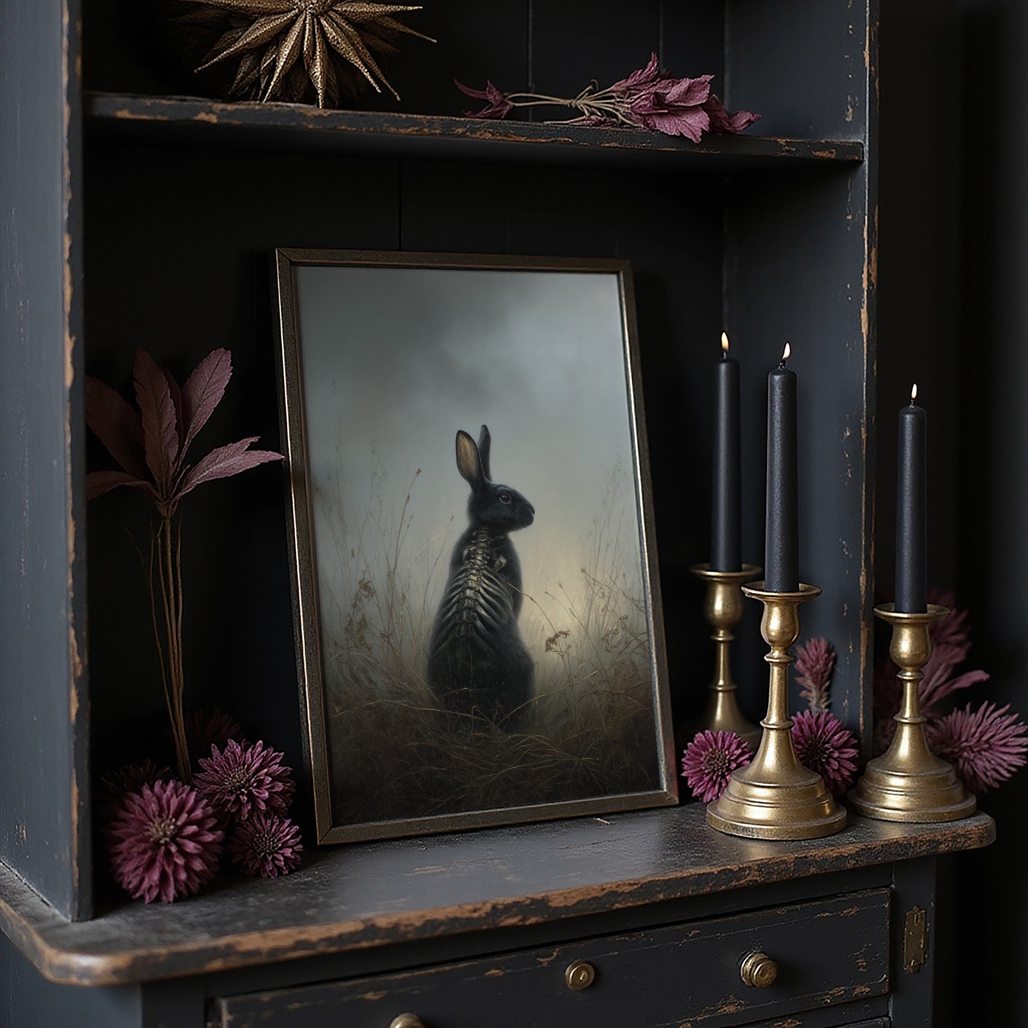 Hare Between Worlds Awaits Dawn