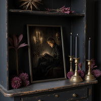 Ancient Tomes By Candlelight Glow