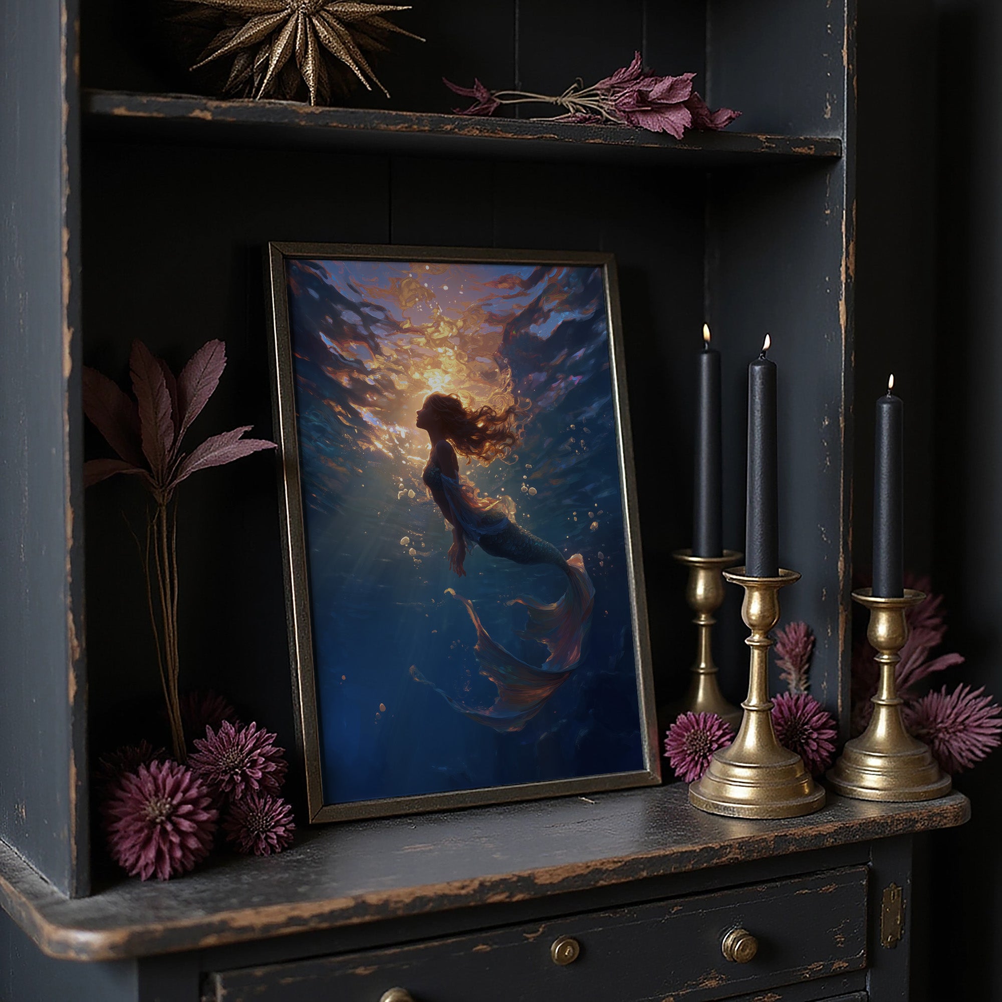 Sunlit Depths Call Her Home