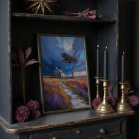 Storm Bends The Coastal Oak