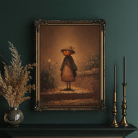 Autumn Sentinel Under Amber Light
