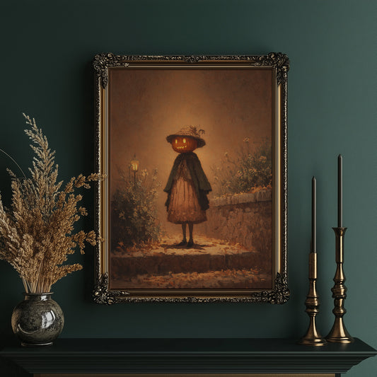 Autumn Sentinel Under Amber Light
