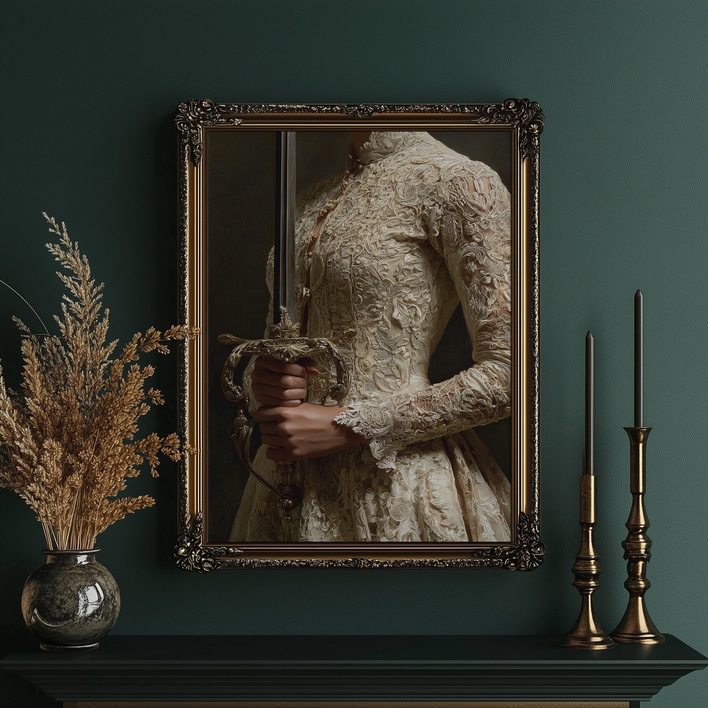 Lace And Steel Await Dawn