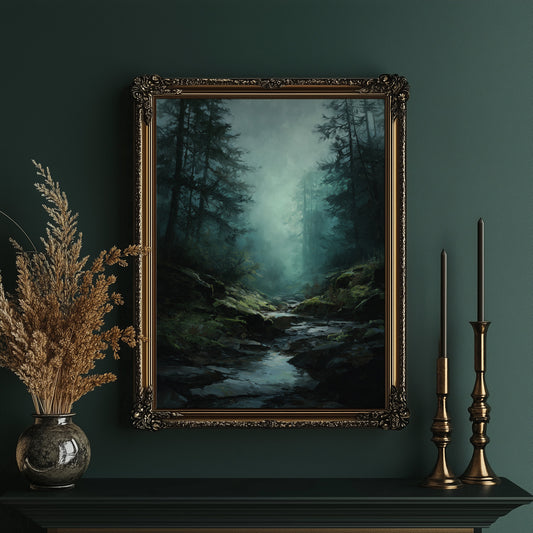Ancient Brook Beckons Silently