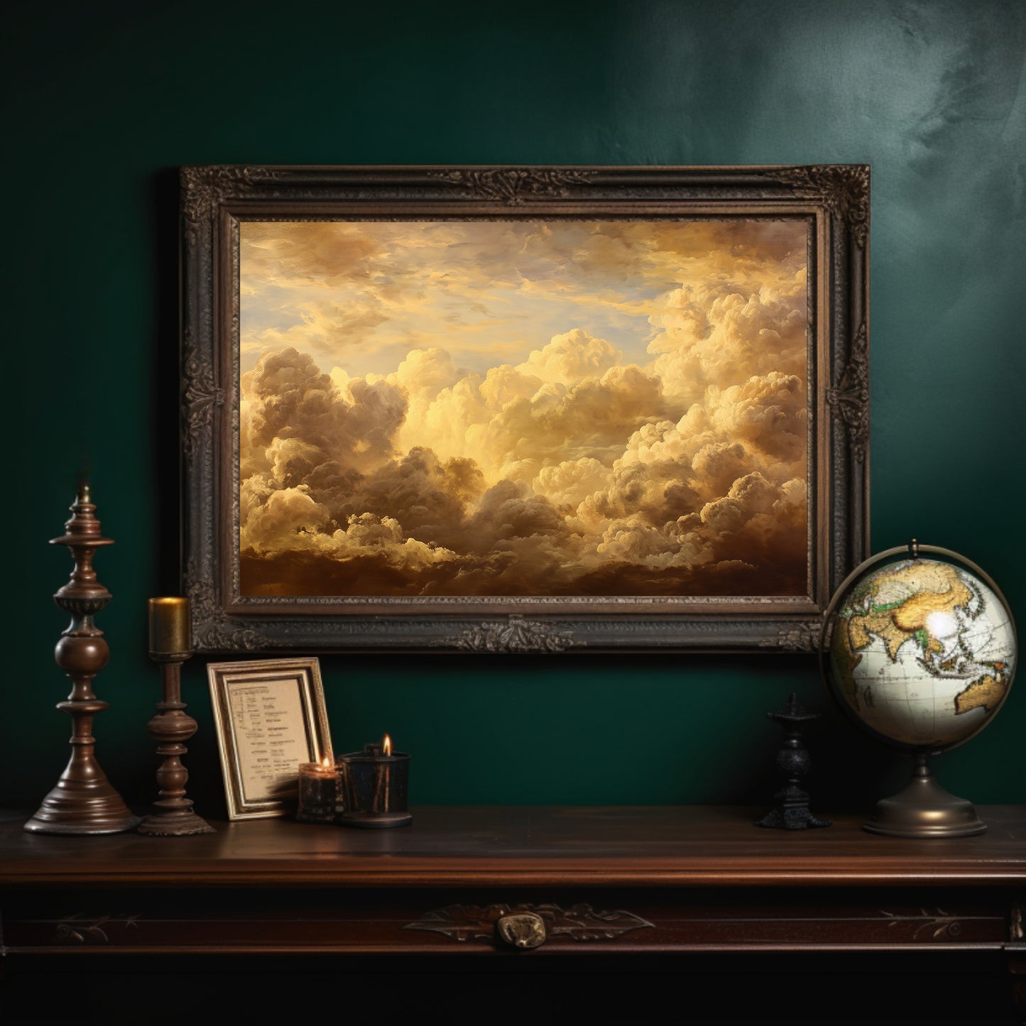 Golden Skies Between Bound Pages