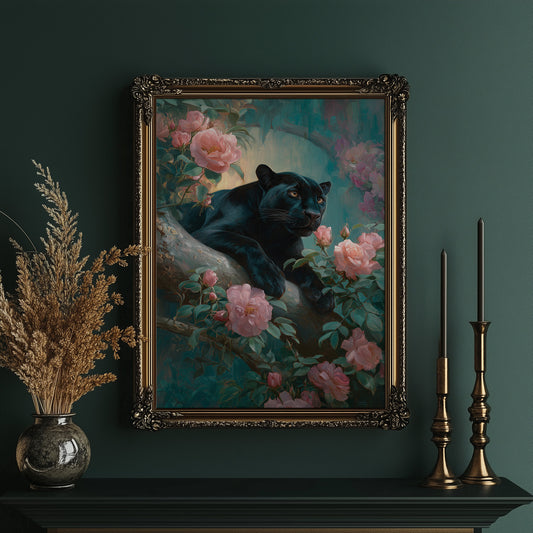 Midnight Among Pink Blossoms