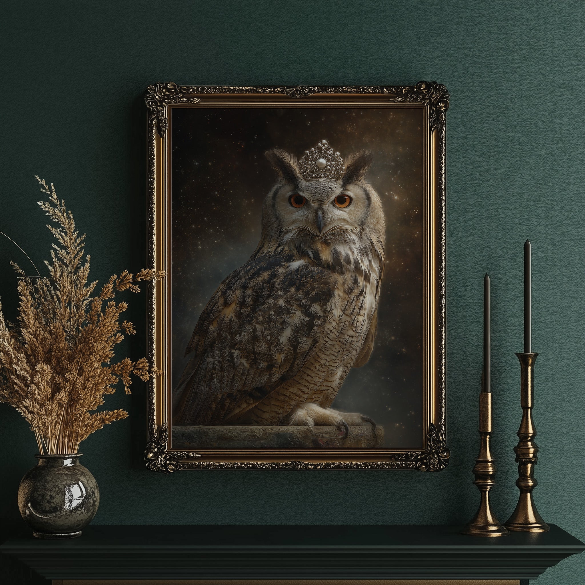 Nocturnal Sovereign Wears Starlight