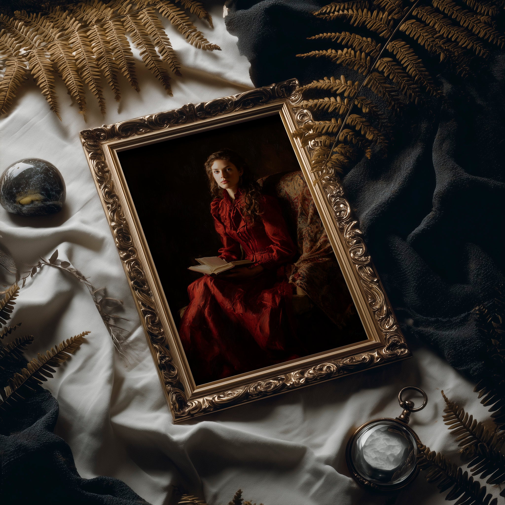 Crimson Hours In Quiet Rooms