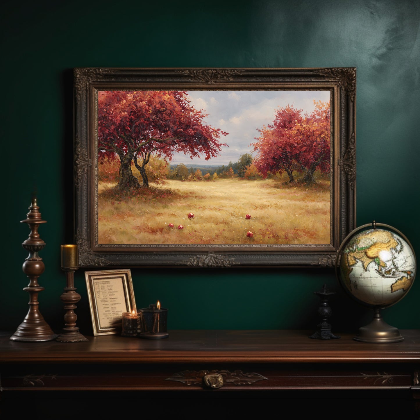 Crimson Meadow Between Worlds