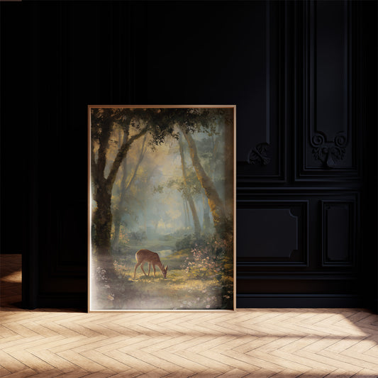 Daybreak Feast In Misty Grove