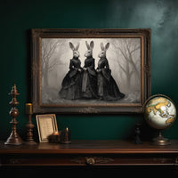 Victorian Hares Tell Forest Tales