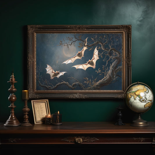 Nocturnal Flight Under Twisted Oak