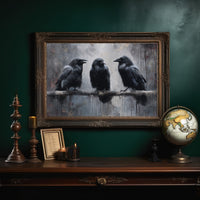 Ravens Share Ancient Secrets Together