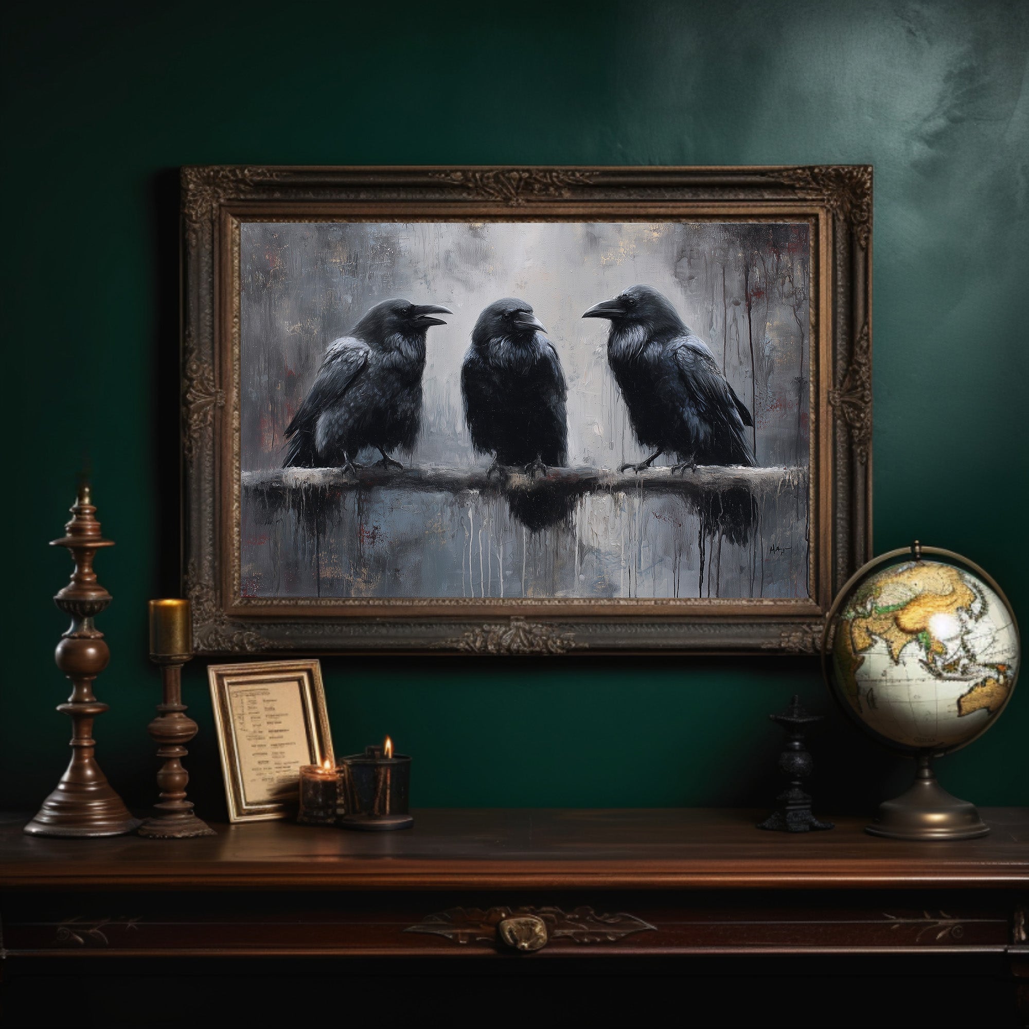 Ravens Share Ancient Secrets Together