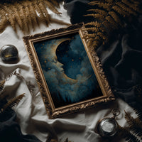 Midnight Dreams In Celestial Blue