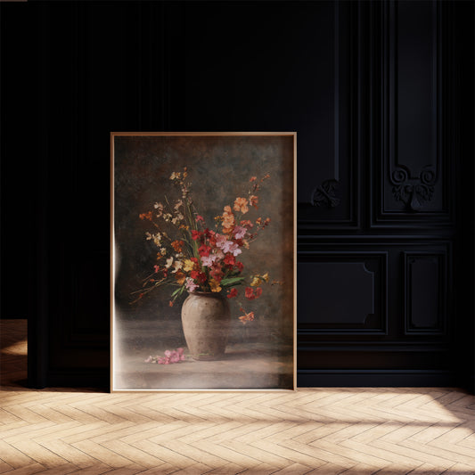 Wildflowers Against Midnight Walls