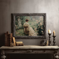 Garden Portrait Among Literary Worlds