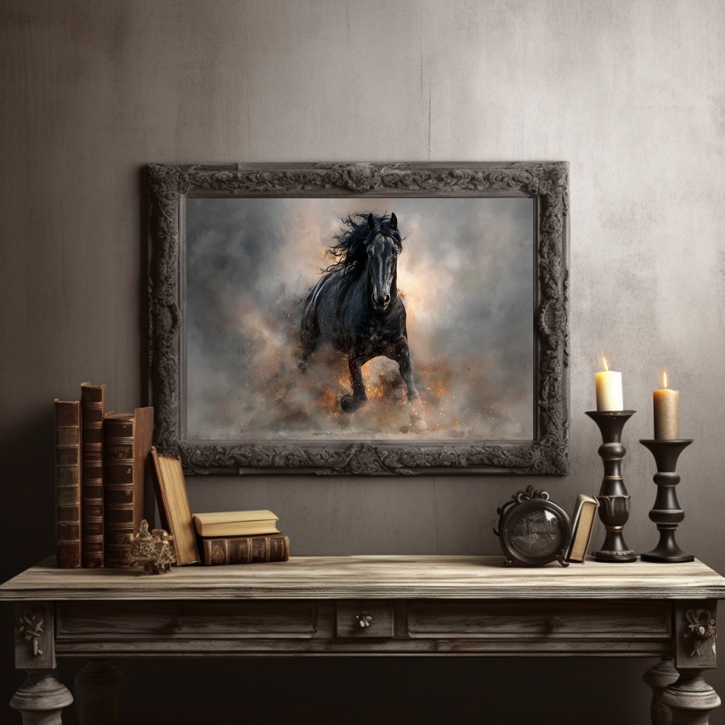 Untamed Spirit Among Leather Spines