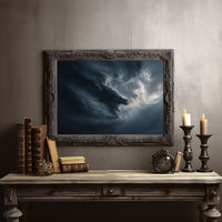 Storm Dragon Rises From Clouds