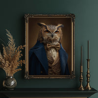 Nocturnal Gentleman's Piercing Gaze