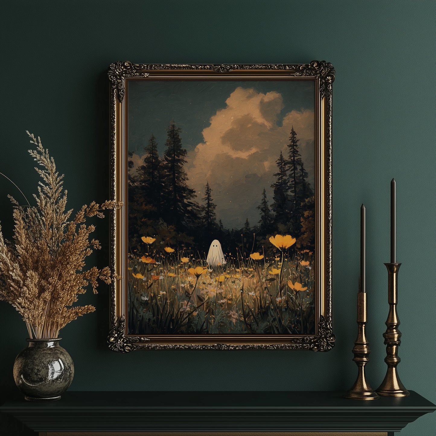 Phantom Among Golden Meadow Blooms