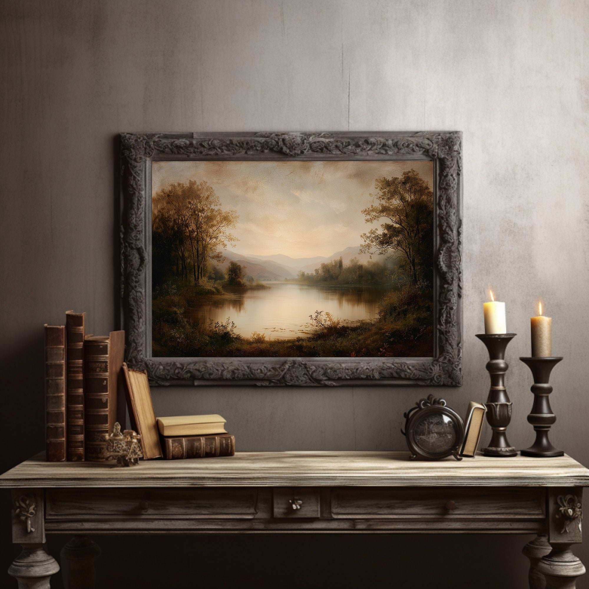 Tranquil Waters Between Literary Worlds