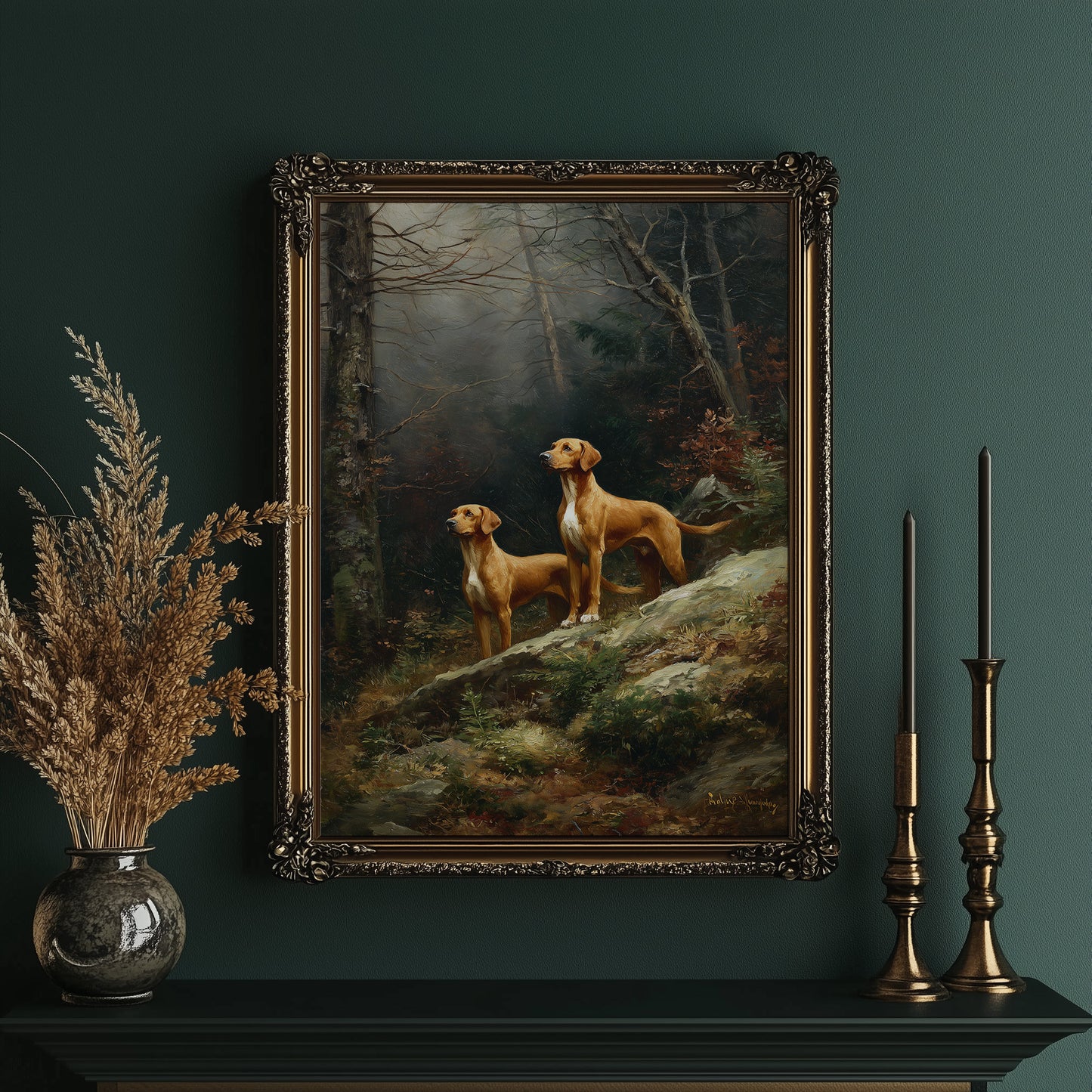 Loyal Companions Await The Hunt