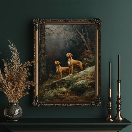 Loyal Companions Await The Hunt