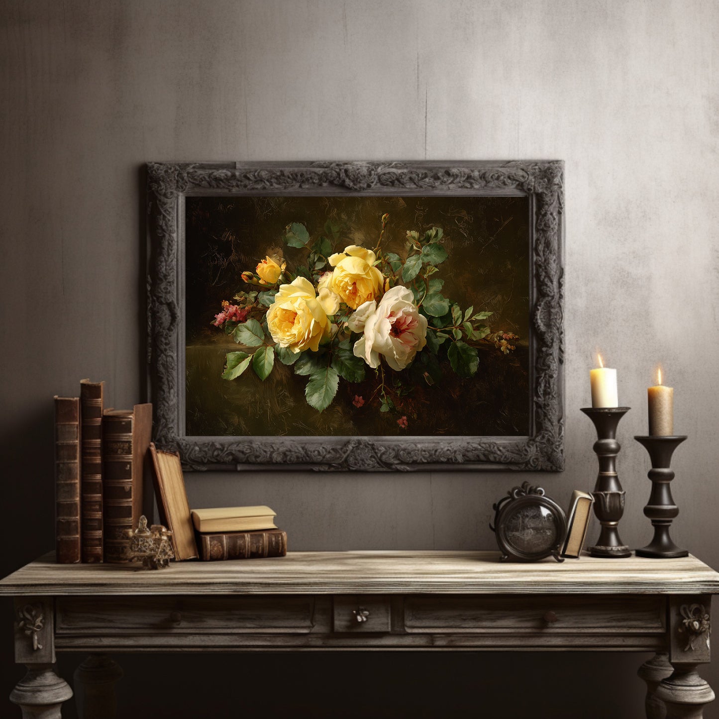 Roses Among Literary Treasures