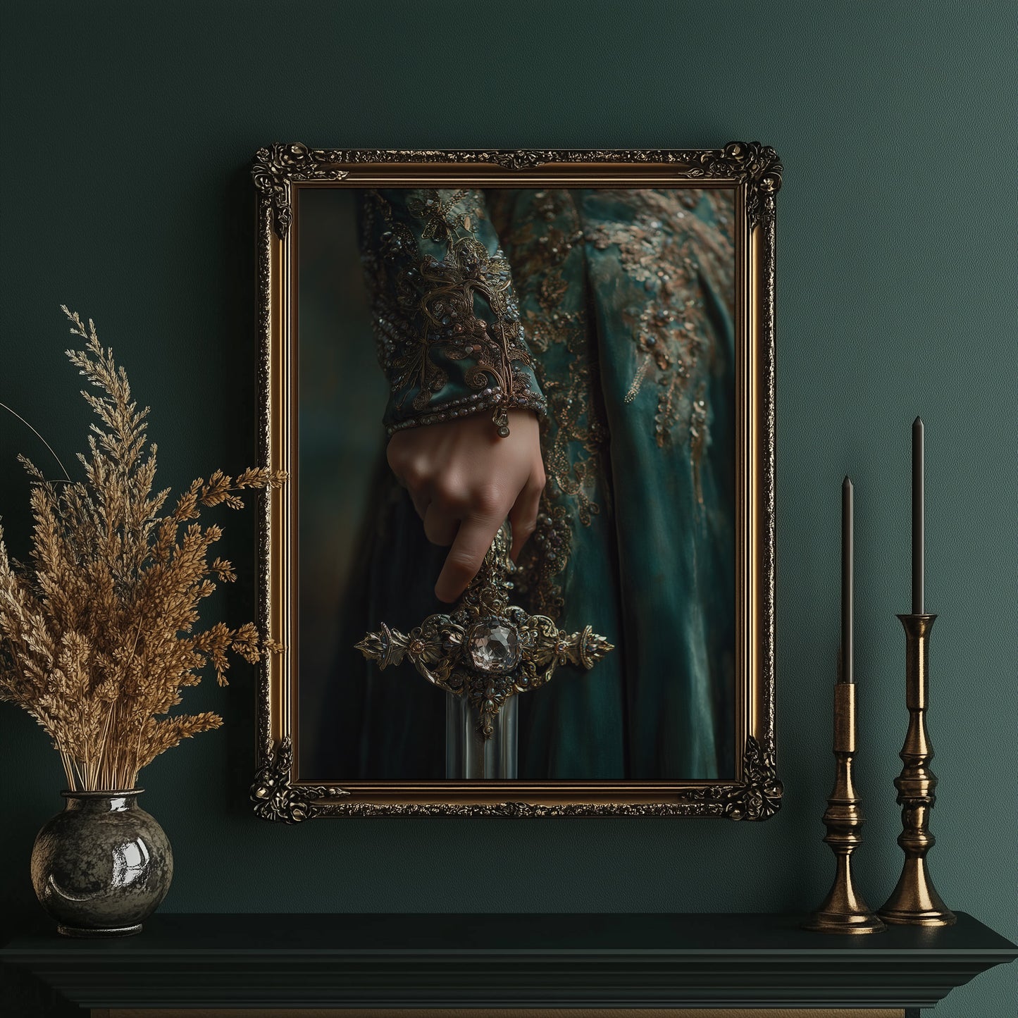 Emerald Threads Of Ancient Power