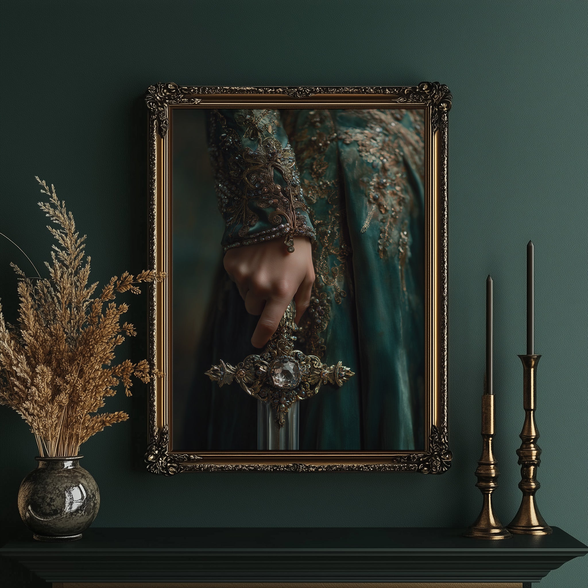 Emerald Threads Of Ancient Power